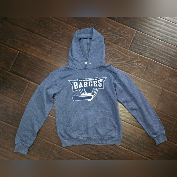 Pensacola Barges Mens Pullover Hoodie Sweater Small - Picture 8 of 8